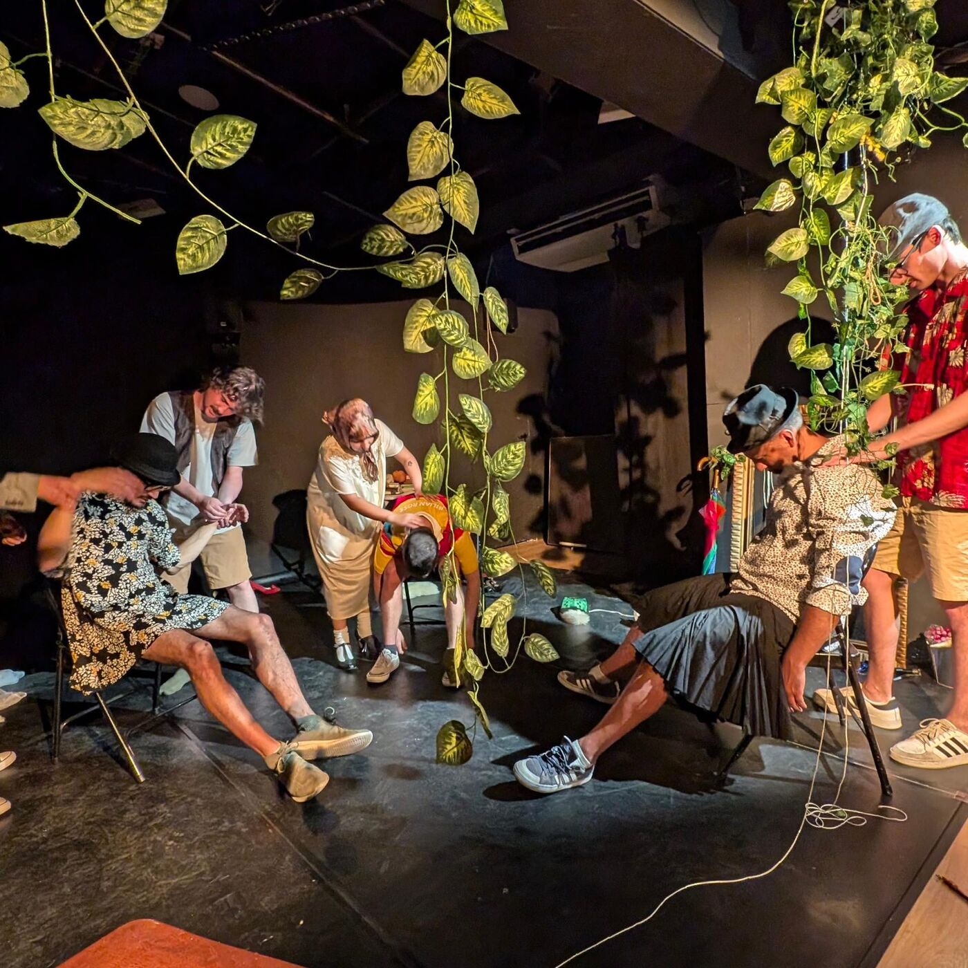 Actuación alumnos teatro Barcelona