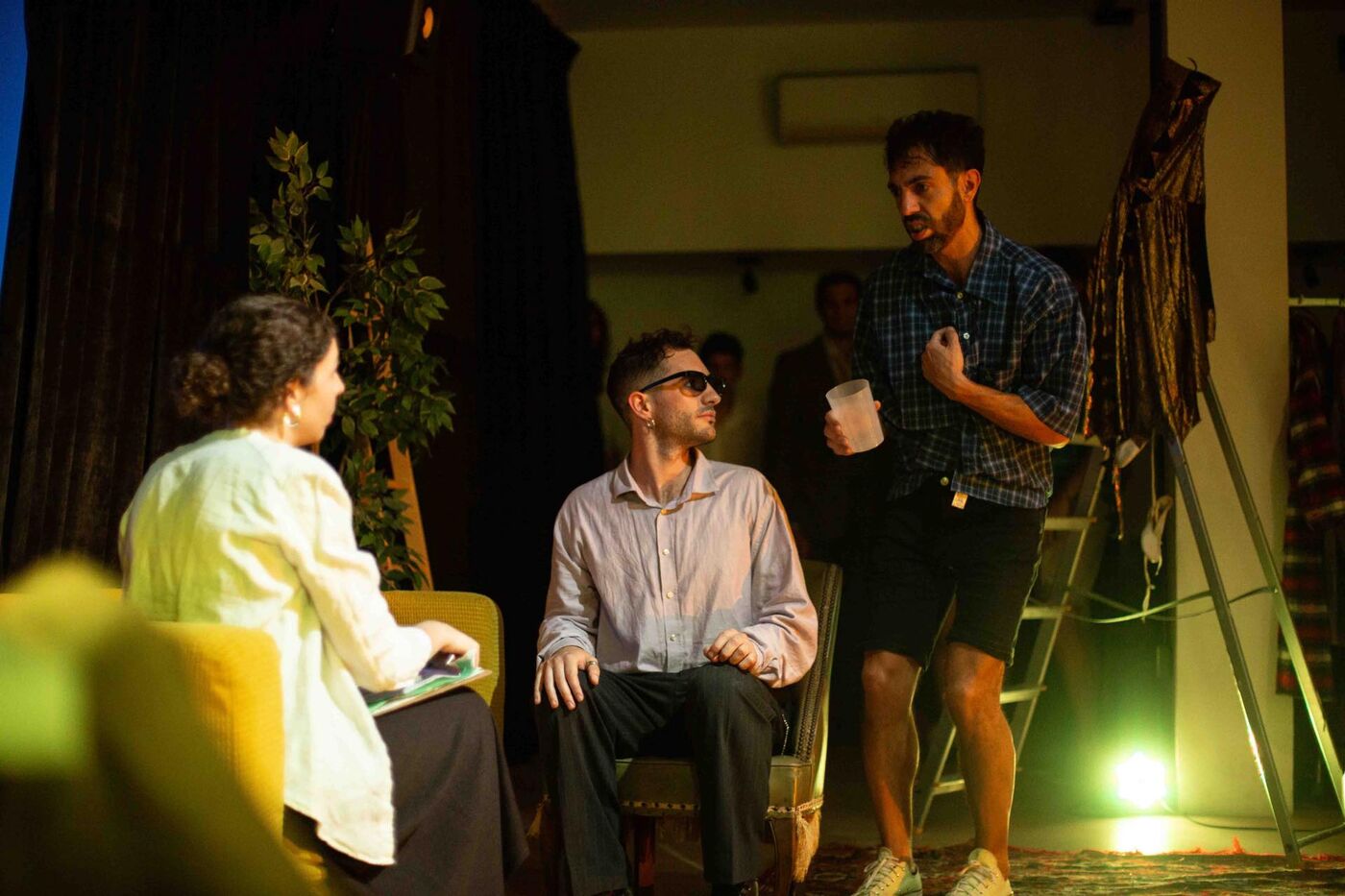 Mirada en escena — la mirada como acto actoral