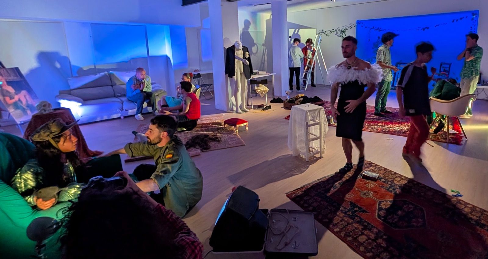 Taller de teatro Barcelona, actuación con texto