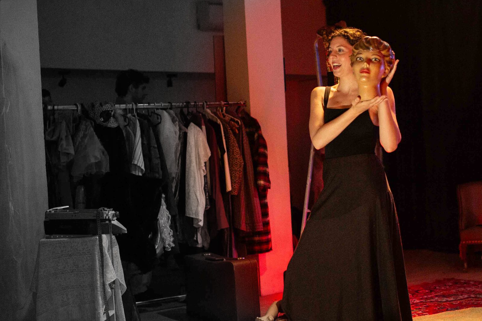 Escena de teatro en los Talleres de Teatro Barcelona